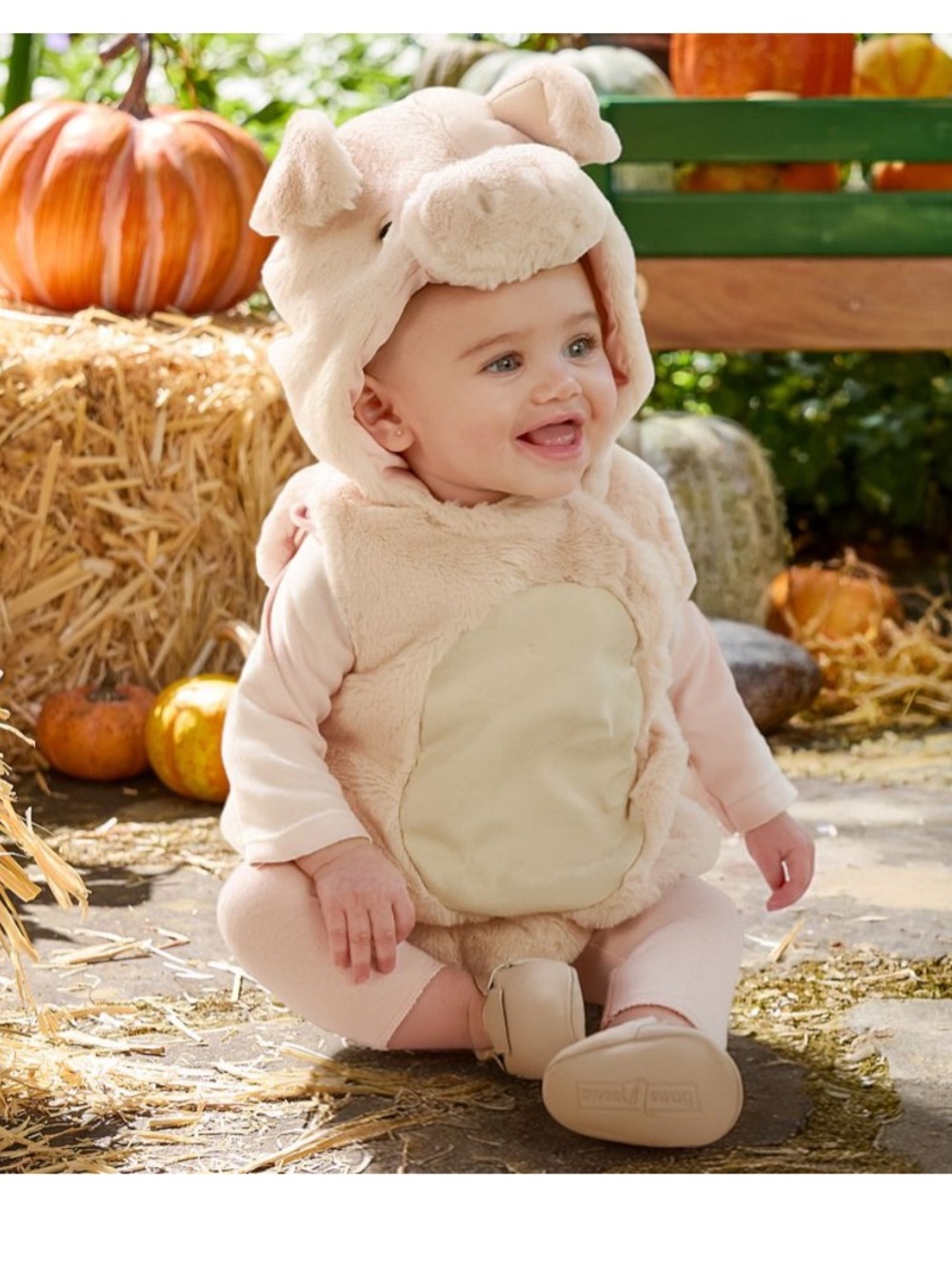 Pottery Barn Kids Baby piglet Halloween costume size 6-12 Months